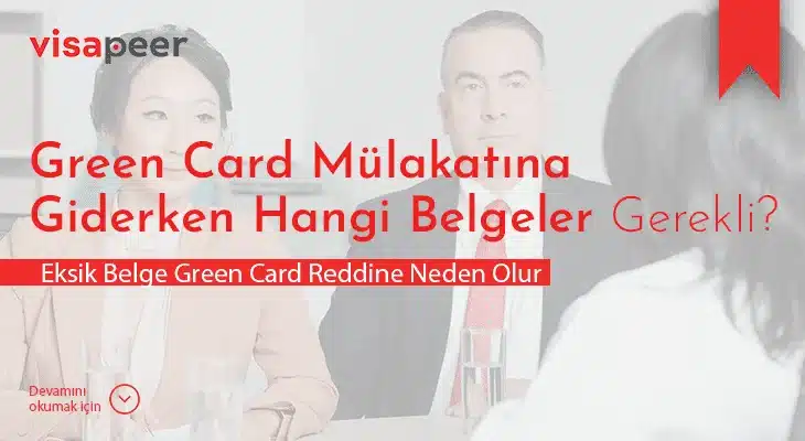 Green Card Mülakatına Giderken Hangi Belgeler Gerekli_