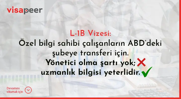 amerika l1 çalışma vizesi