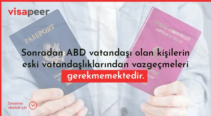 amerika türkiye çifte vatandaşlık