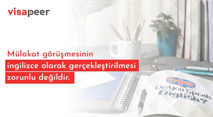 amerika vize mülakatı ingilizce mi türkçe mi