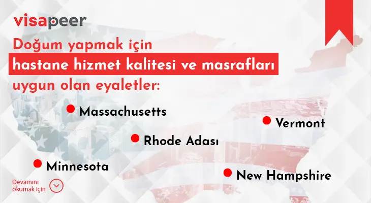 amerikada doğum için en iyi eyaletler