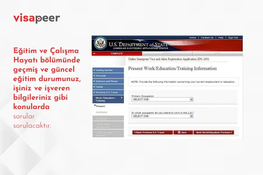 Green Card başvuru formu nasıl doldurulur Türkçe