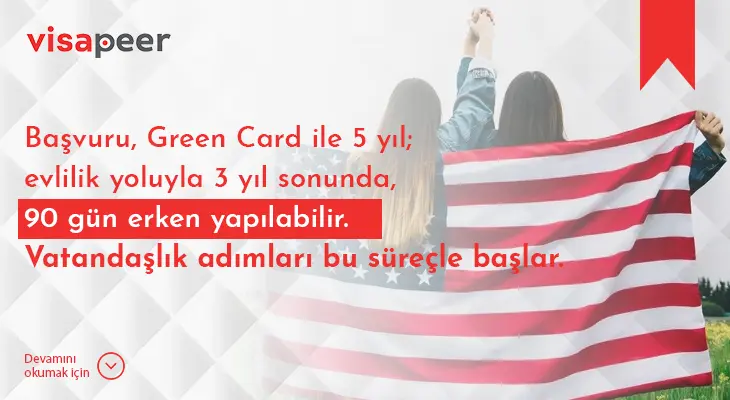 amerikan vatandaşı olmak için ne gerekir