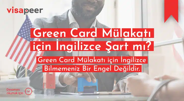 Green Card Mulakati icin Ingilizce Sart mi 1